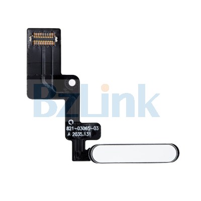 Power Button with Flex Cable - Silver for iPad Air 4