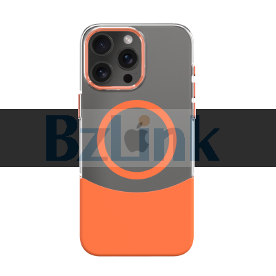 Clear PC Shockproof Strong Magnetic Adsorption Phone Case Back Covers for IPhone 15 14 13