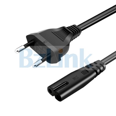 KC South Korea power cable cord line C7 plug 0.75MM 1.5M length