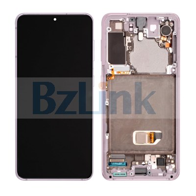 OLED Screen Assembly with Frame - Violet for Samsung Galaxy S21
