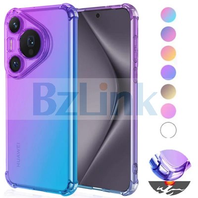 Four-corners Shockproof Gradient TPU Case for Huawei Pura 70