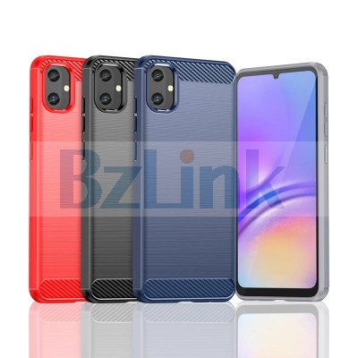PU Soft Carbon Fiber Protective Case for Samsung A34 A54