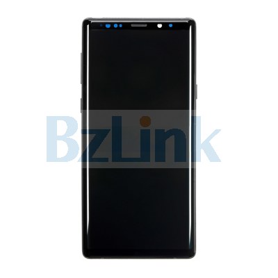 LCD Screen Digitizer Assembly with Frame - Black for Samsung Galaxy Note 9