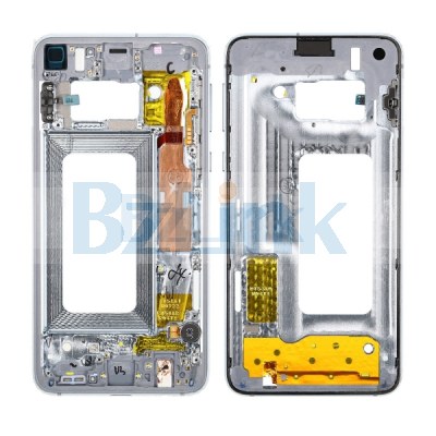 Rear Housing Frame - Prism White for Samsung Galaxy S10e