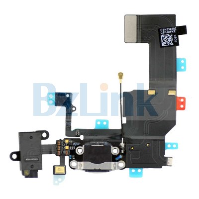 Dock Connector Flex Cable Black for iPhone 5C