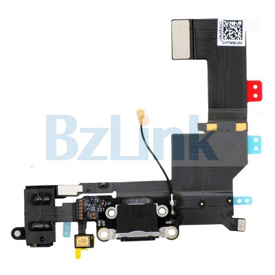Dock Connector Flex Cable Black for iPhone 5S