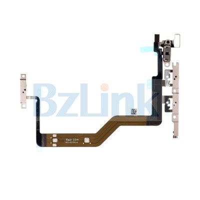 Power Button Flex Cable with Metal Bracket Assembly for iPhone 12 Pro Max