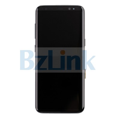 LCD Screen Assembly with Frame - Black for Samsung Galaxy S8 SM-G950