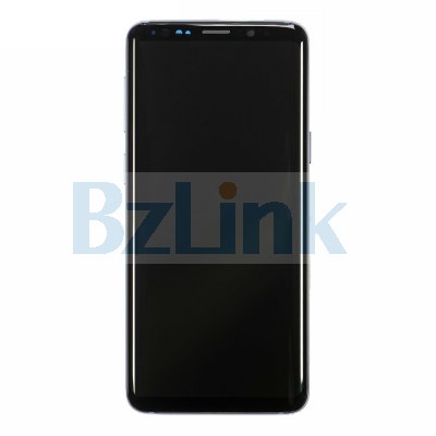 LCD Screen Digitizer Assembly with Frame - Blue for Samsung Galaxy S9 SM-960