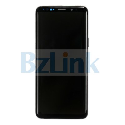 LCD Screen Digitizer Assembly with Frame - Black for Samsung Galaxy S9 SM-960