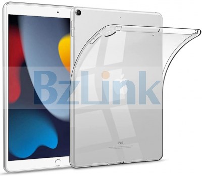 Ultra Thin Transparent TPU Case for iPad 9th 10.2 2021, iPad 8th 2020