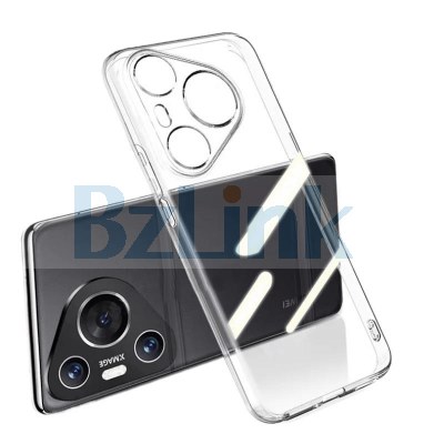 Transparent Thin Clear TPU Soft Phone Case Anti-Drop Shockproof Protection for Huawei P70 P70 Pro