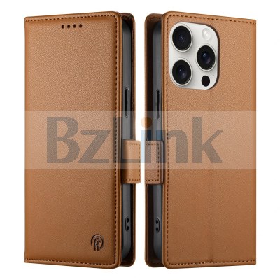 Flip Leather Cards Solt Wallet Book Case For iPhone 16