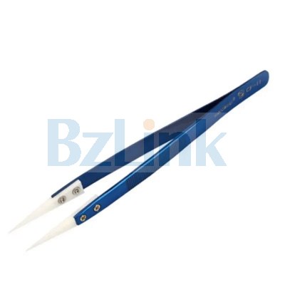 Mechanic Precision Insulation Ceramic Tweezers Set Special For Phone Fying Line Repair