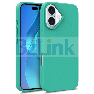 Natural wheat straw Protective case for iPhone 16