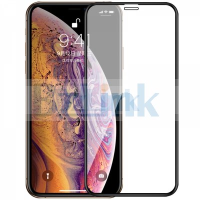 3D Tempered Glass Screen Protecto for iPhone Xr Xs Max X-Black