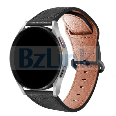 Minimalist Stylish Classic Buckle Leather Watch Band For Samsung Galaxy Watch4