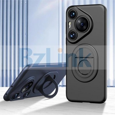 Hard Plastic Ring Stand Phone Cover for Huawei P70 P70 Pro