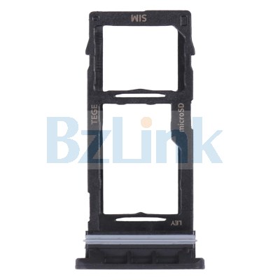 SIM Card Tray + Micro SD Card Tray (Black) For Samsung Galaxy Tab Active3 8.0 SM-T570/T575