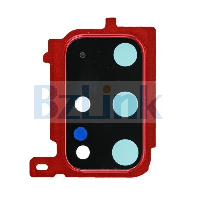 Rear Camera Holder with Lens - Cloud Red for Samsung Galaxy S20 Plus