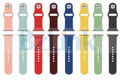 Classic design silicone Loop Strap for Apple Watch Band 45mm 49mm