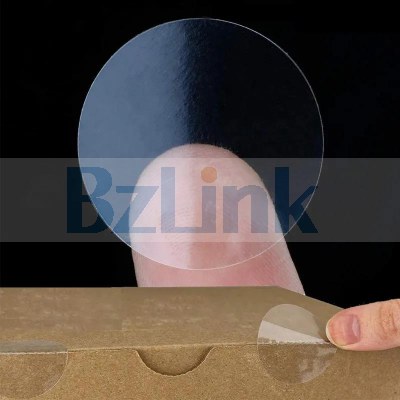 500Pcs Transparent Self-adhesive Sealing Stickers
