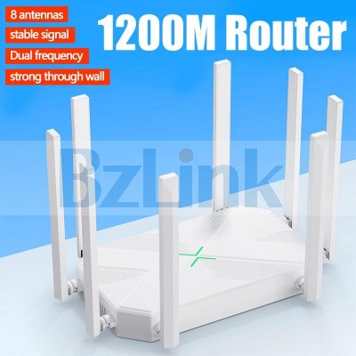 Wireless Router Booster Router Support AP Broadband WiFi Repeater Signal Amplifier with Firewall 8 antennas