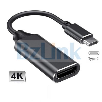 Type C to HDMI-compatible Cable Ultra HD 4k USB 3.1 HDTV Cable Adapter Converter