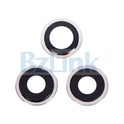 Rear Camera Holder with Lens - Silver for iPhone 12 Pro Max