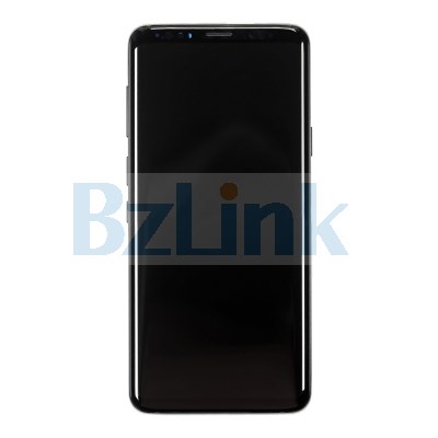 LCD Screen Digitizer Assembly with Frame - Black for Samsung Galaxy S9 Plus SM-965