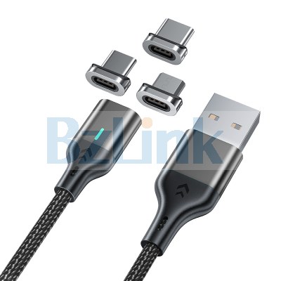 3A Magnetic Charging cable 3 in 1 Data cable