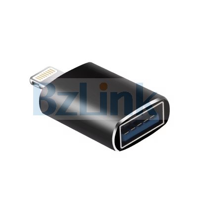 USB3.0 A Female to Lightning Male OTG Adapter for iPhone
