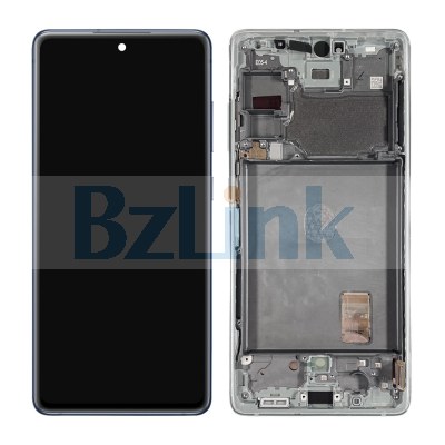 OLED Screen Assembly with Frame - Cloud White for Samsung Galaxy S20 FE 5G