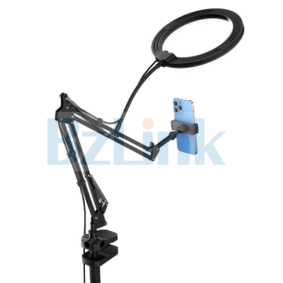 Livestream Ring Lamp Fill Light For Makeup Video Live Studio Selfie Ring Fill Light RGB Fill Lights
