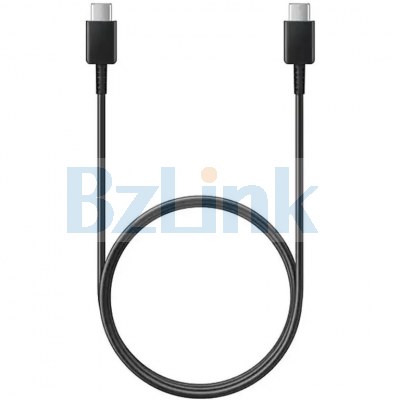 Samsung EP-DW767JBE 6ft Dual USB-C Super Fast Charging Cable - Black