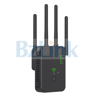 BU10 Wireless Repeater 1200Mbps Wifi Signal Booster Dual-Band 2.4G 5G WiFi Extender