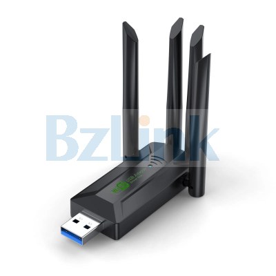BLA07 1200M Wireless Network Card 2.4G 5G Dual Band High Speed USB WiFi Adapter