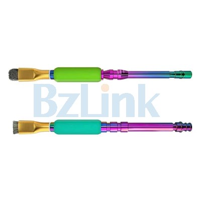 2Pcs / Set MJ Steel / Sideburns Brush IC Pad Motherboard PCB Removal Clean Tools