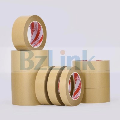 23M Length Kraft Paper Tape Self Adhesive Brown Paper Tape
