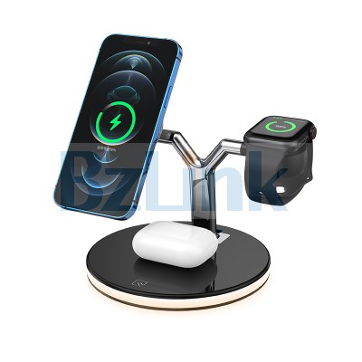 3 in 1 Magnetic Wireless Charger Stand