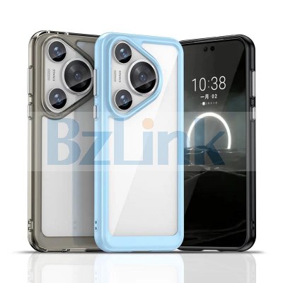 Transparent Colorful TPU Case for Huawei Pura 70 Pro