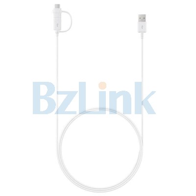 Samsung USB Combo Cable EP-DG930DWE 1.5m, 3A White USB-A to Micro USB or USB-C