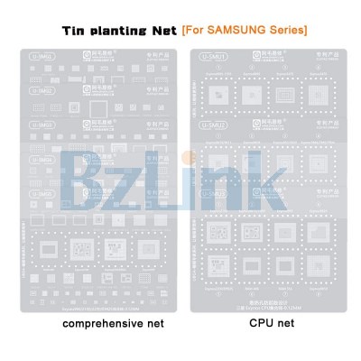 Amaoe UBGA Tin Planting SMG/SMU/ Integrated Net/CPU Net/ for Samsung
