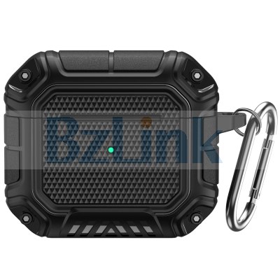 Hard Shell Full Body Protective Case with Keychain for airpods 3