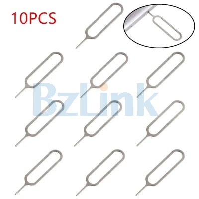 10pcs/set Sim Card Tray Removal Eject Pin