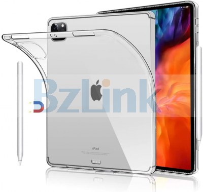 Ultra Thin Transparent TPU Case for iPad Pro 12.9 inch 4th 2020 and 3rd Gen.