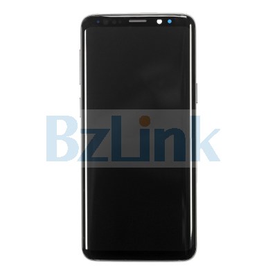 LCD Screen Digitizer Assembly with Frame - Grey for Samsung Galaxy S9 SM-960