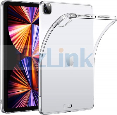 Ultra Thin Transparent TPU Case for iPad Pro 12.9 5th 2021 , Support Apple Pencil 2